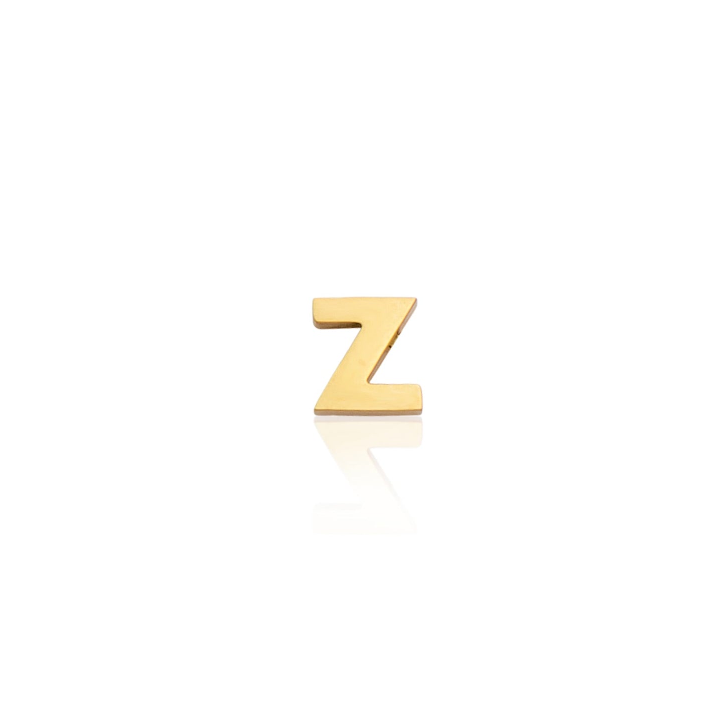 Mini Letter & Heart Birthstone Layered Necklace Set (Gold)