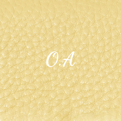 Leather Airpods Case (Butter Yellow)