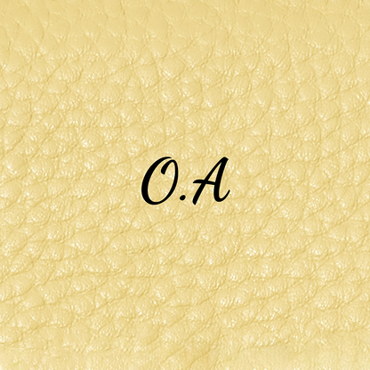 Leather Airpods Case (Butter Yellow)