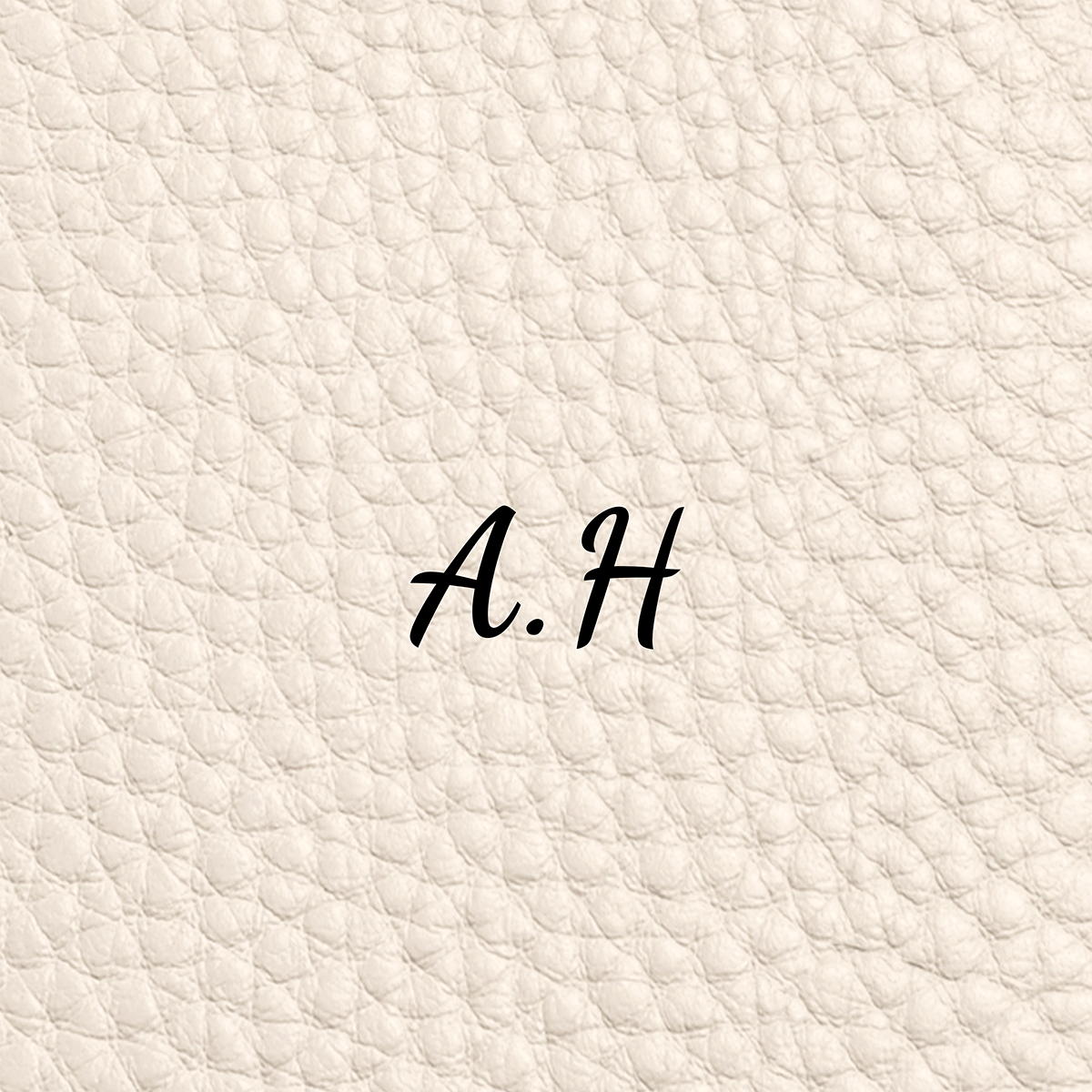 Leather Clutch Pouch (Ivory)