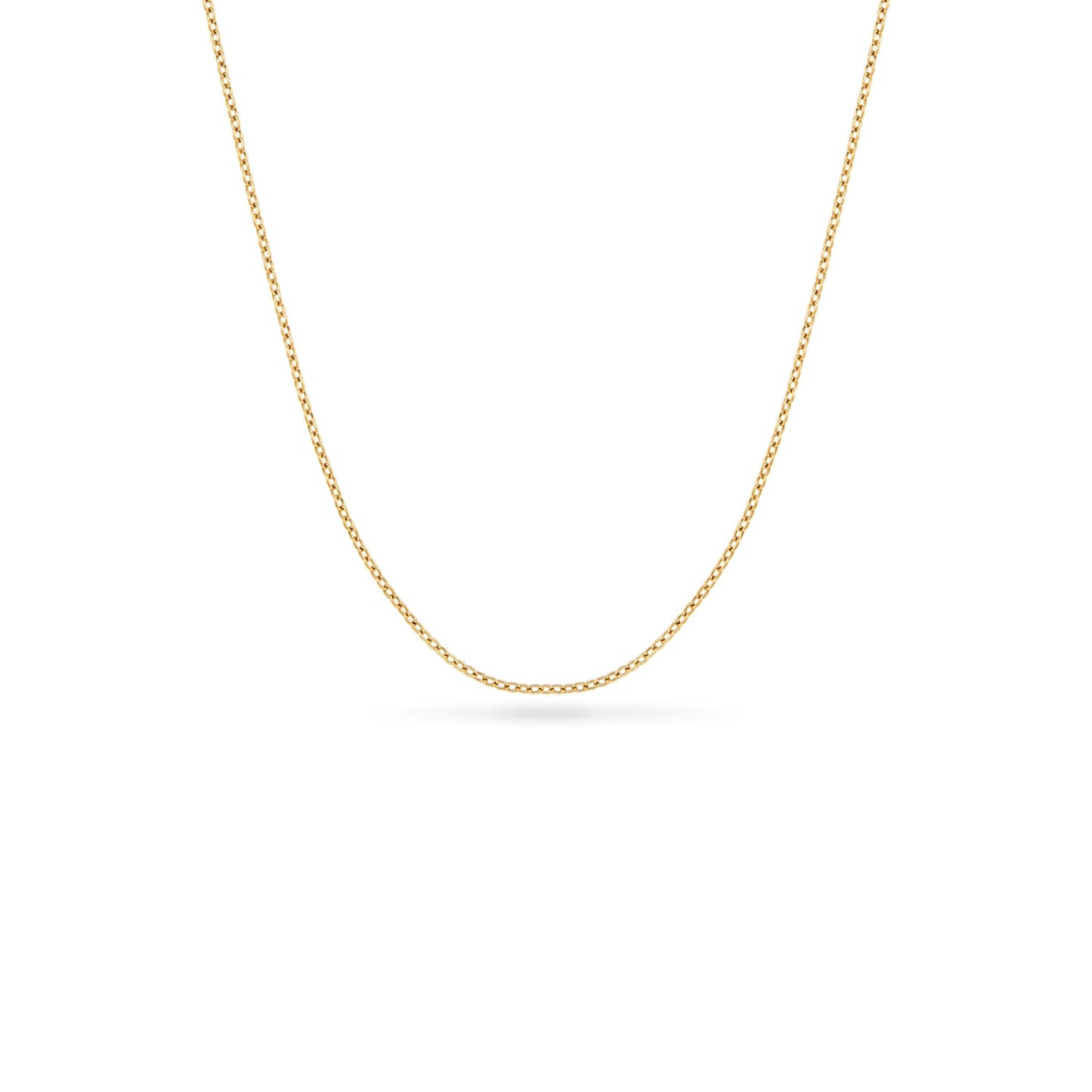 Double Heart Token Fingerprint Necklace (Gold & Silver)