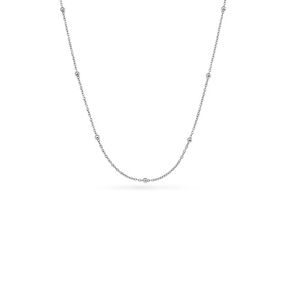 Padlock Necklace (Silver)