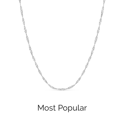 Padlock Necklace (Silver)