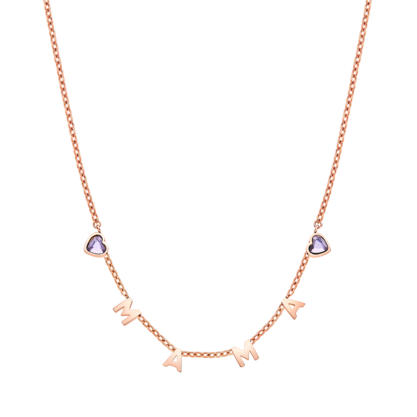 Made Mine Name Necklace - Rose Gold