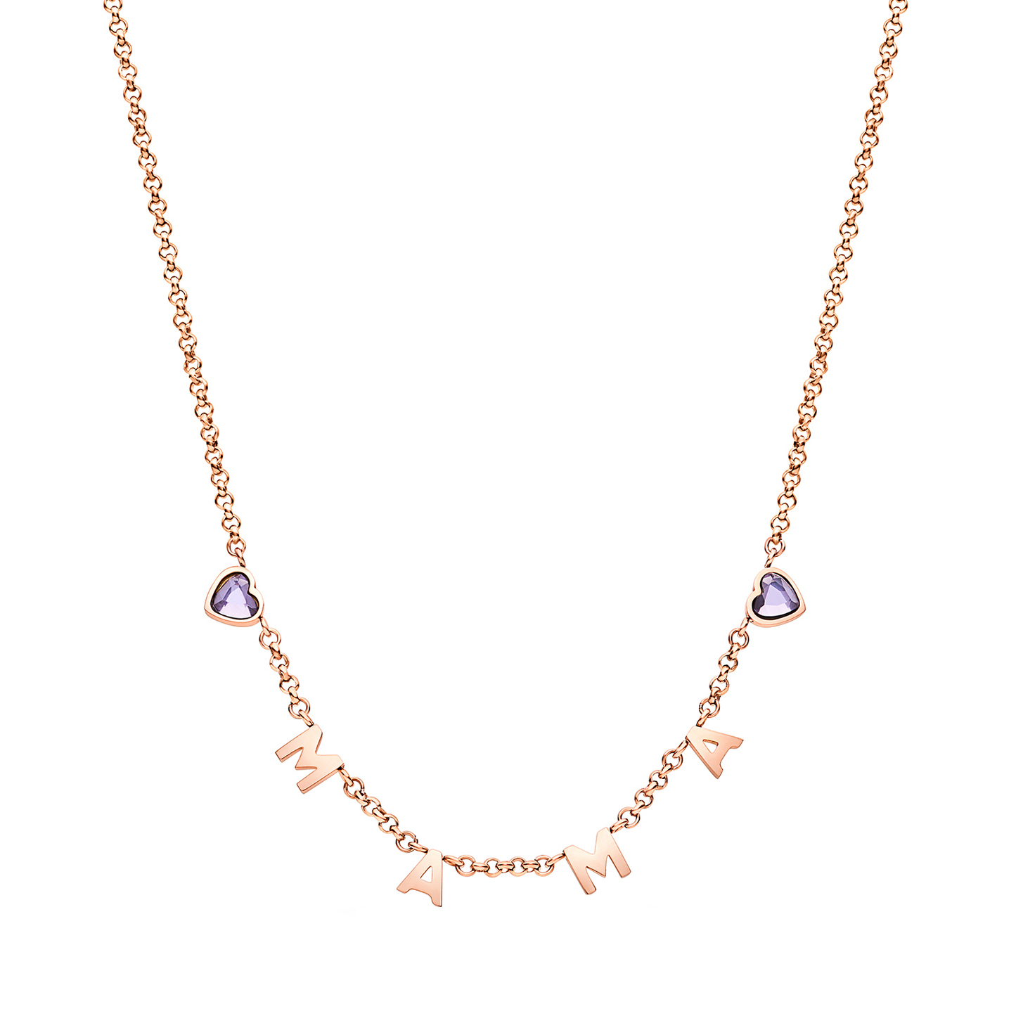 Made Mine Name Necklace (Rose Gold)