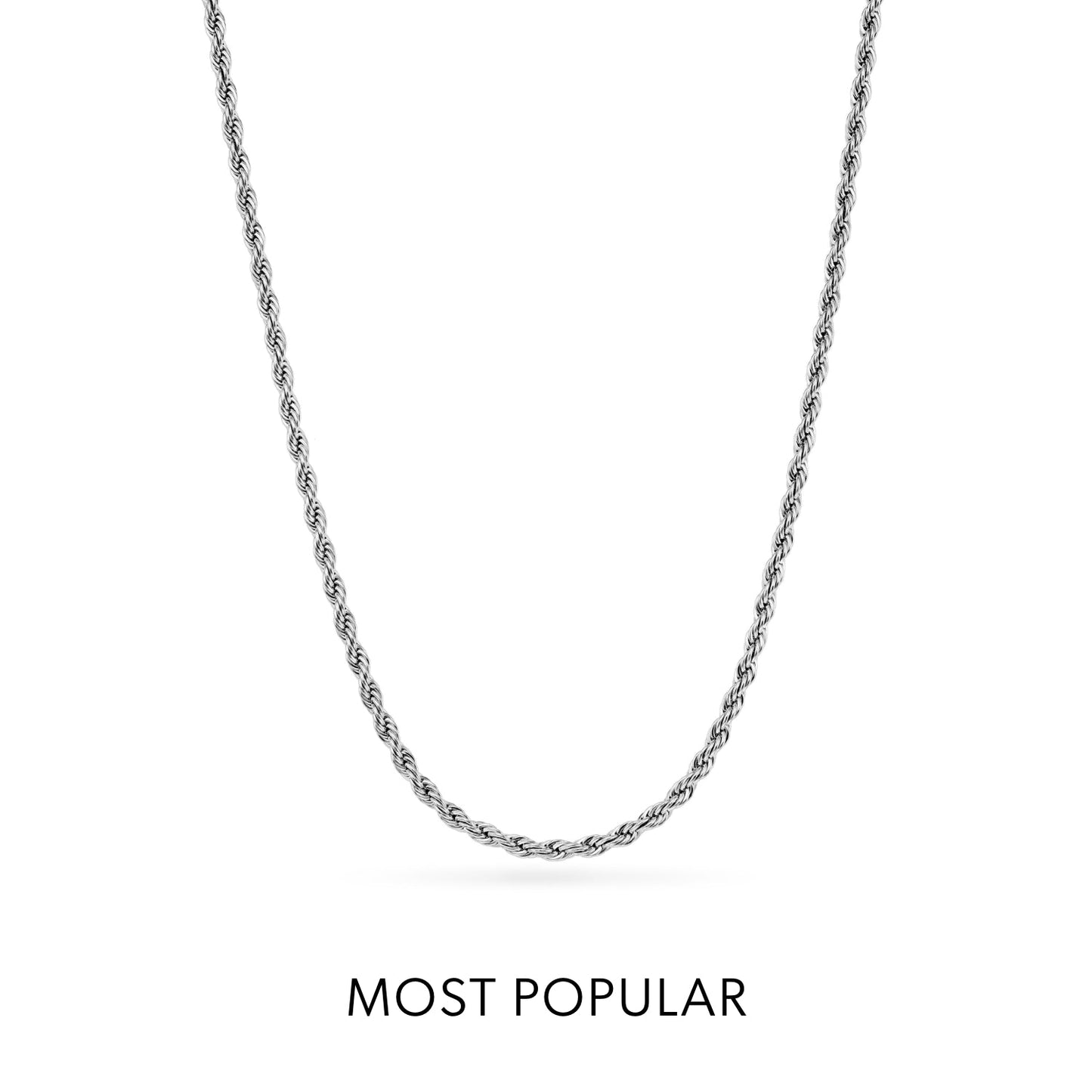 Mother of Pearl Cushion Necklace & Earrings Set (Silver)
