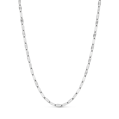 Mother of Pearl Cushion Necklace & Earrings Set (Silver)