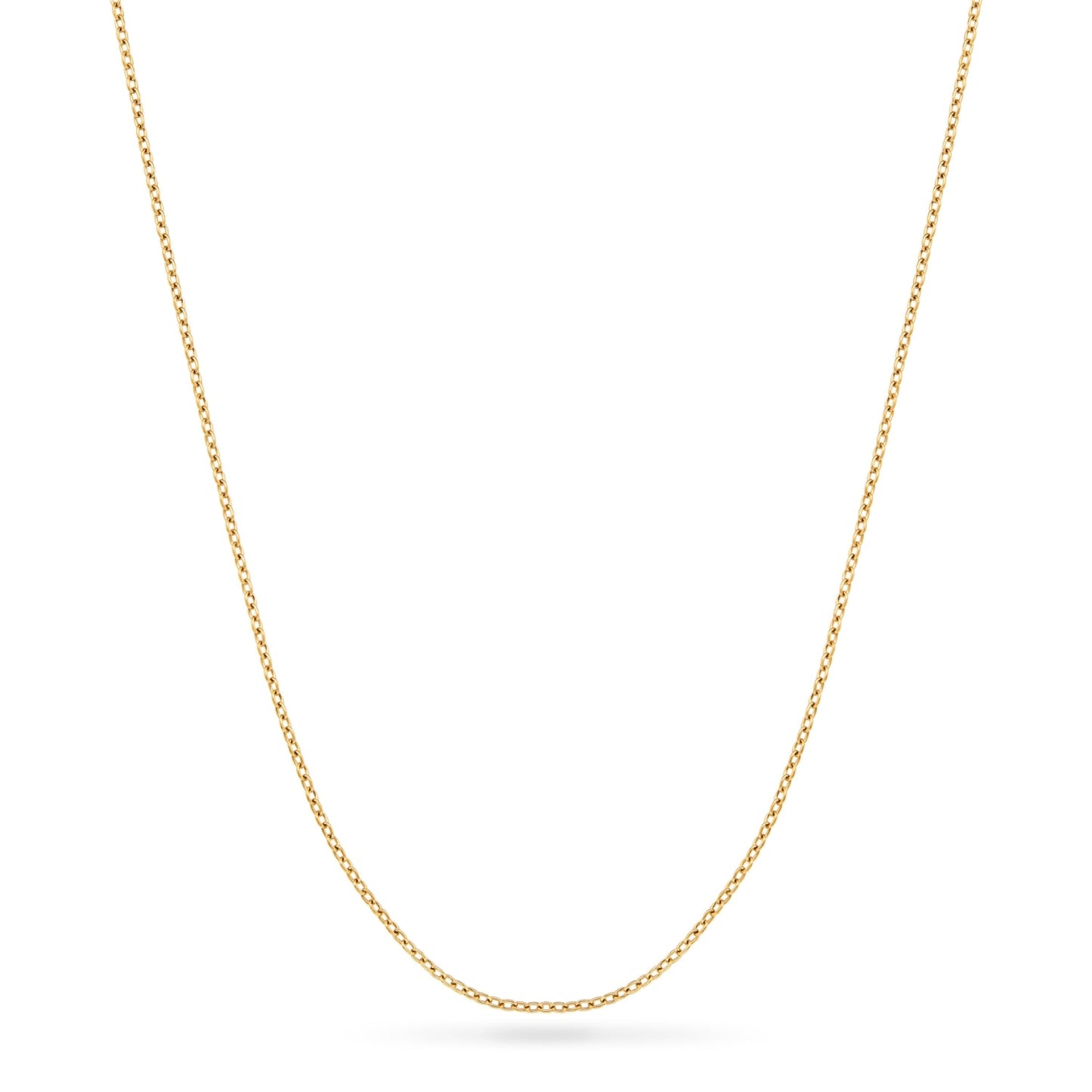 Coin Fingerprint Necklace (Gold)