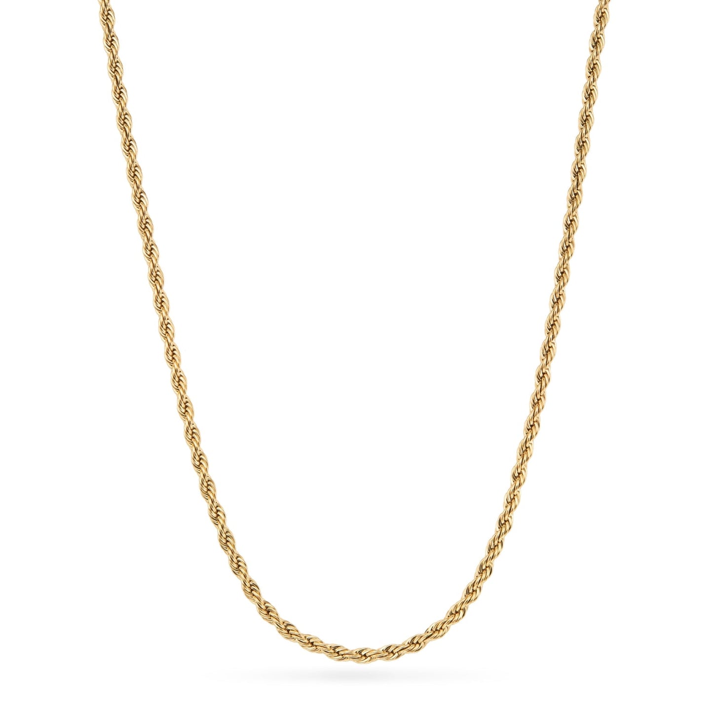 Coin Fingerprint Necklace (Gold)