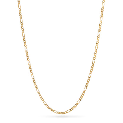 Double Fingerprint Heart Token Necklace (Gold)
