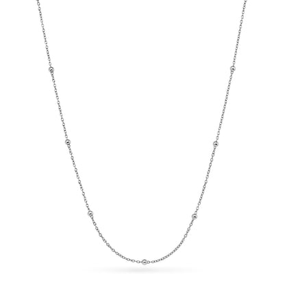 Cursive Name Necklace (Silver)