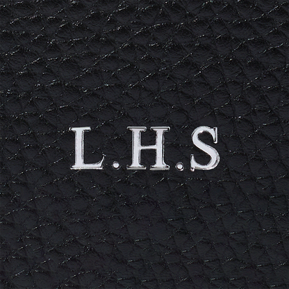 Leather Passport Holder (Black)