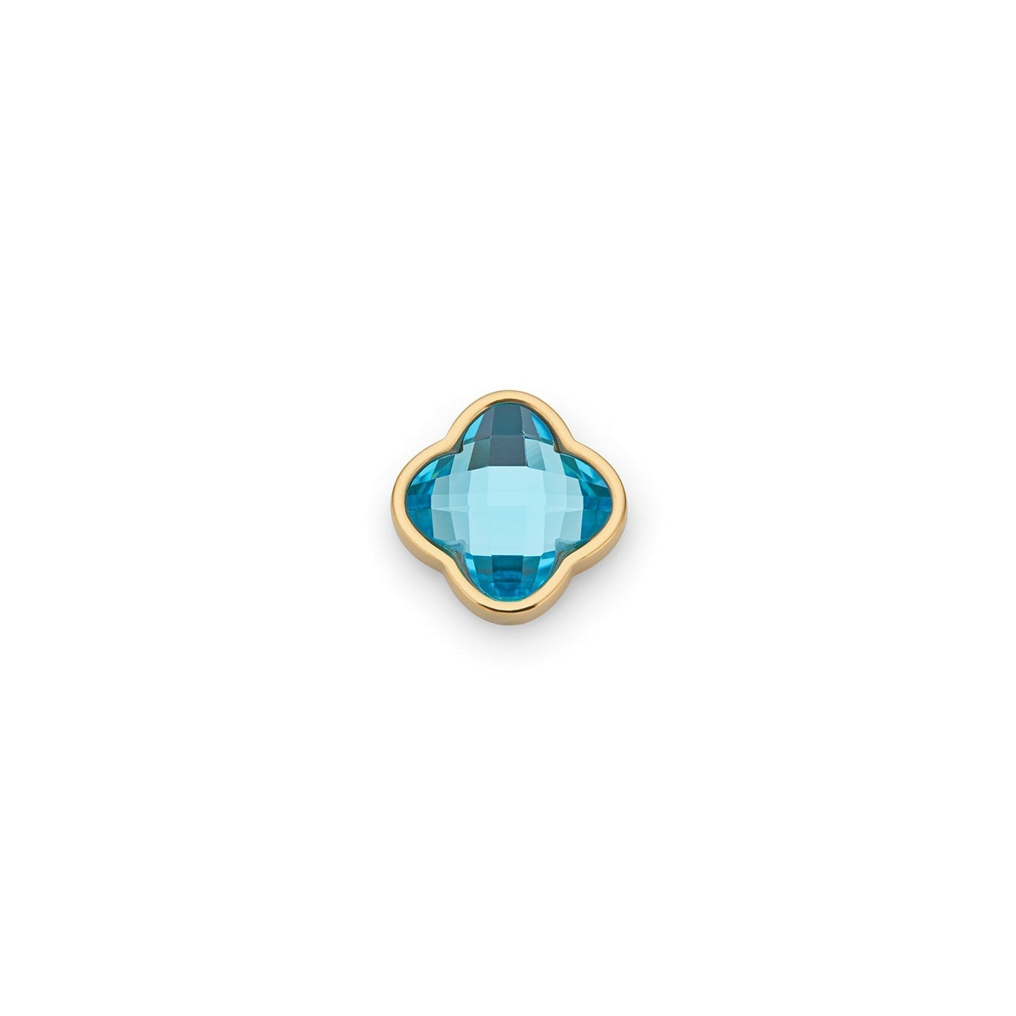 Clover Charms - Birthstone (Gold)