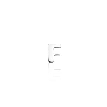 Made Mine Mini Letter Sphere Chain Necklace (Silver)