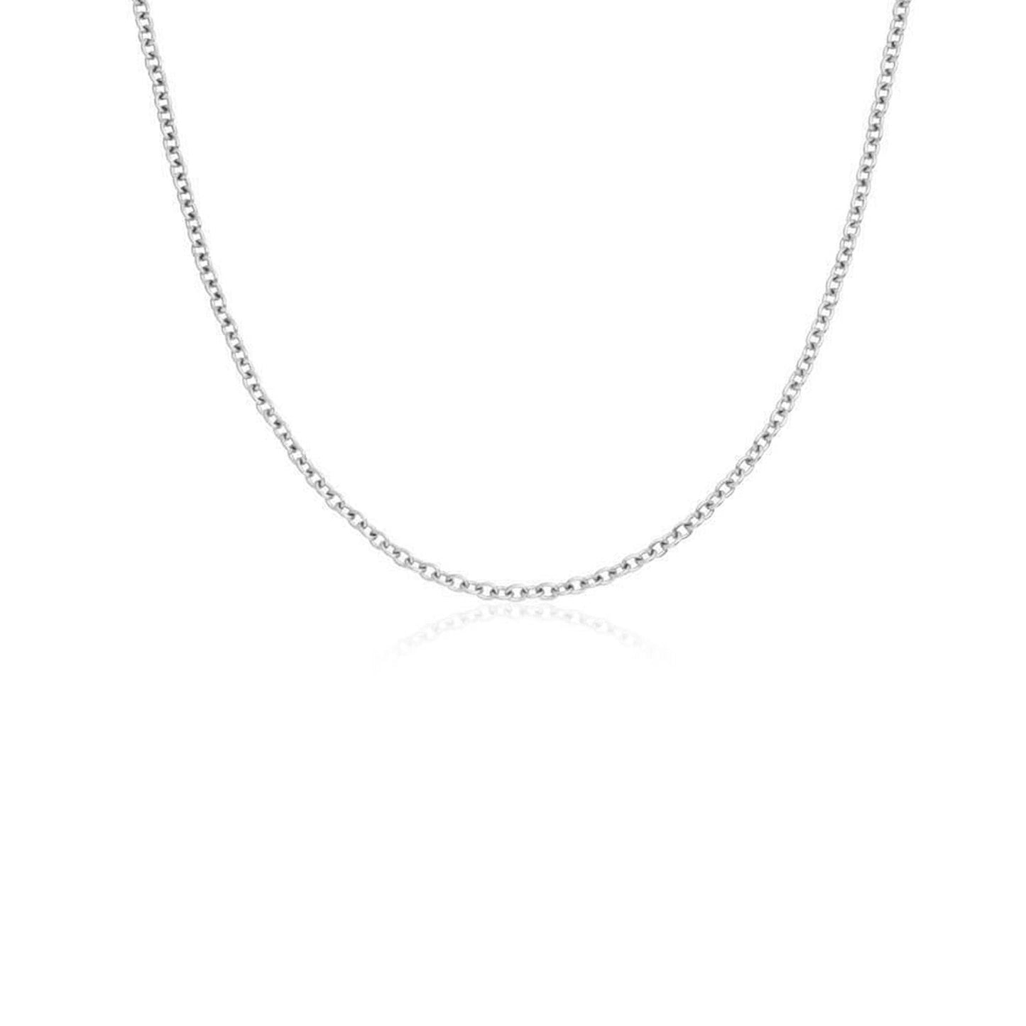 Fine Chain Necklace (Silver)