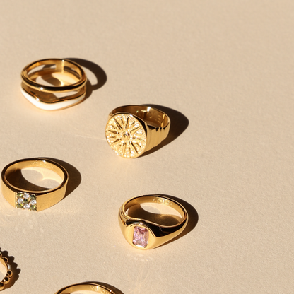 Golden Sun Ring