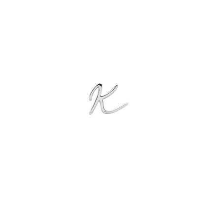 Made Mine Charms - Script Initial Charms (Silver)
