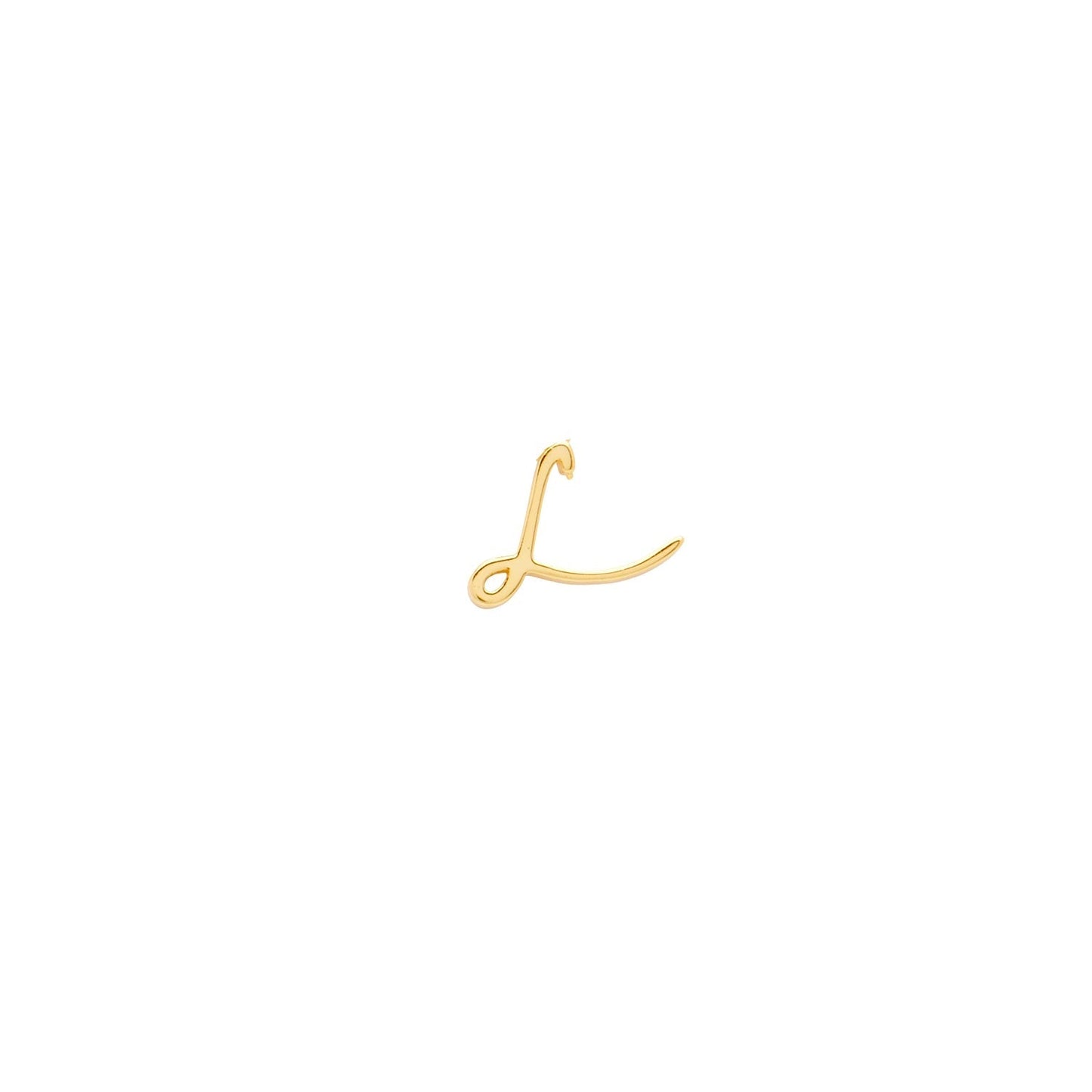 Made Mine Script Letter Bracelet (Gold) - TT