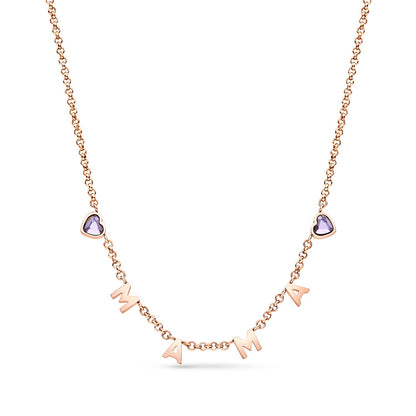 Made Mine Name Necklace - Rose Gold
