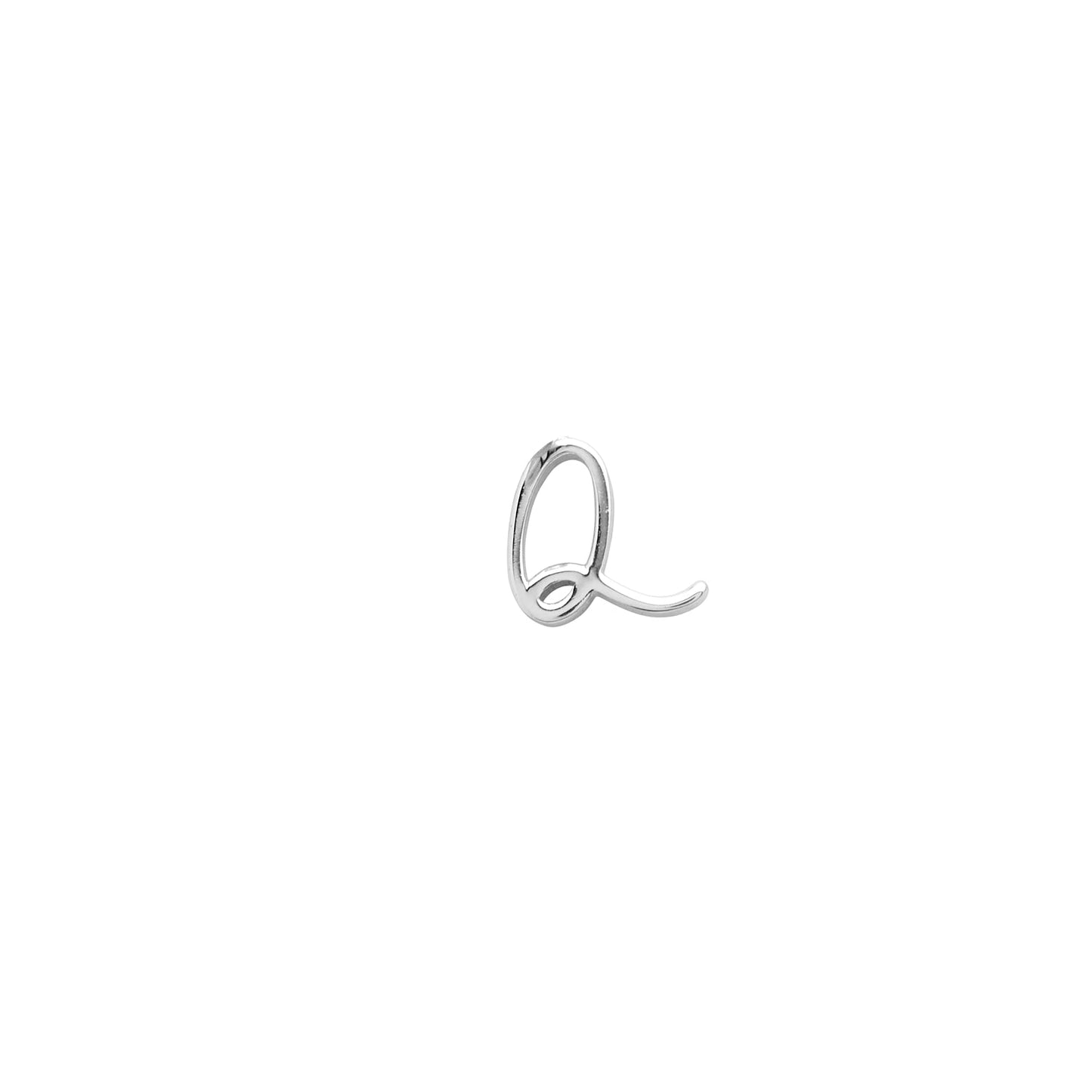 Made Mine Script Letter Bracelet (Silver) - JJ