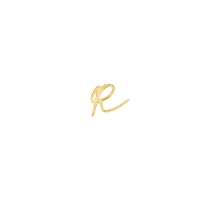 Made Mine Script Letter Bracelet (Gold) - JJ