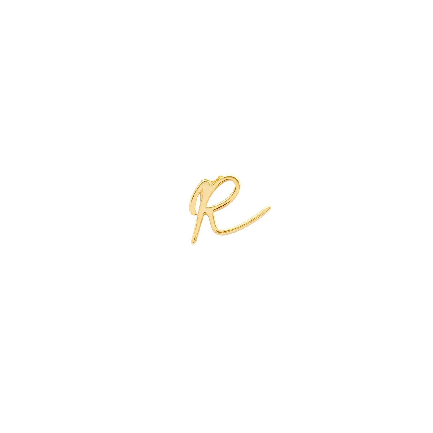 Made Mine Script Letter Bracelet (Gold) - TT