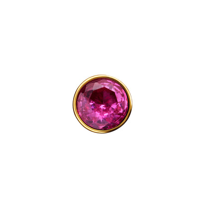Floating Birthstone Charm Locket (Silver)