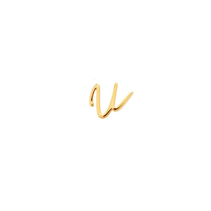 Made Mine Script Letter Bracelet (Gold) - TT