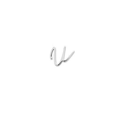 Made Mine Script Letter Bracelet (Silver) - TT