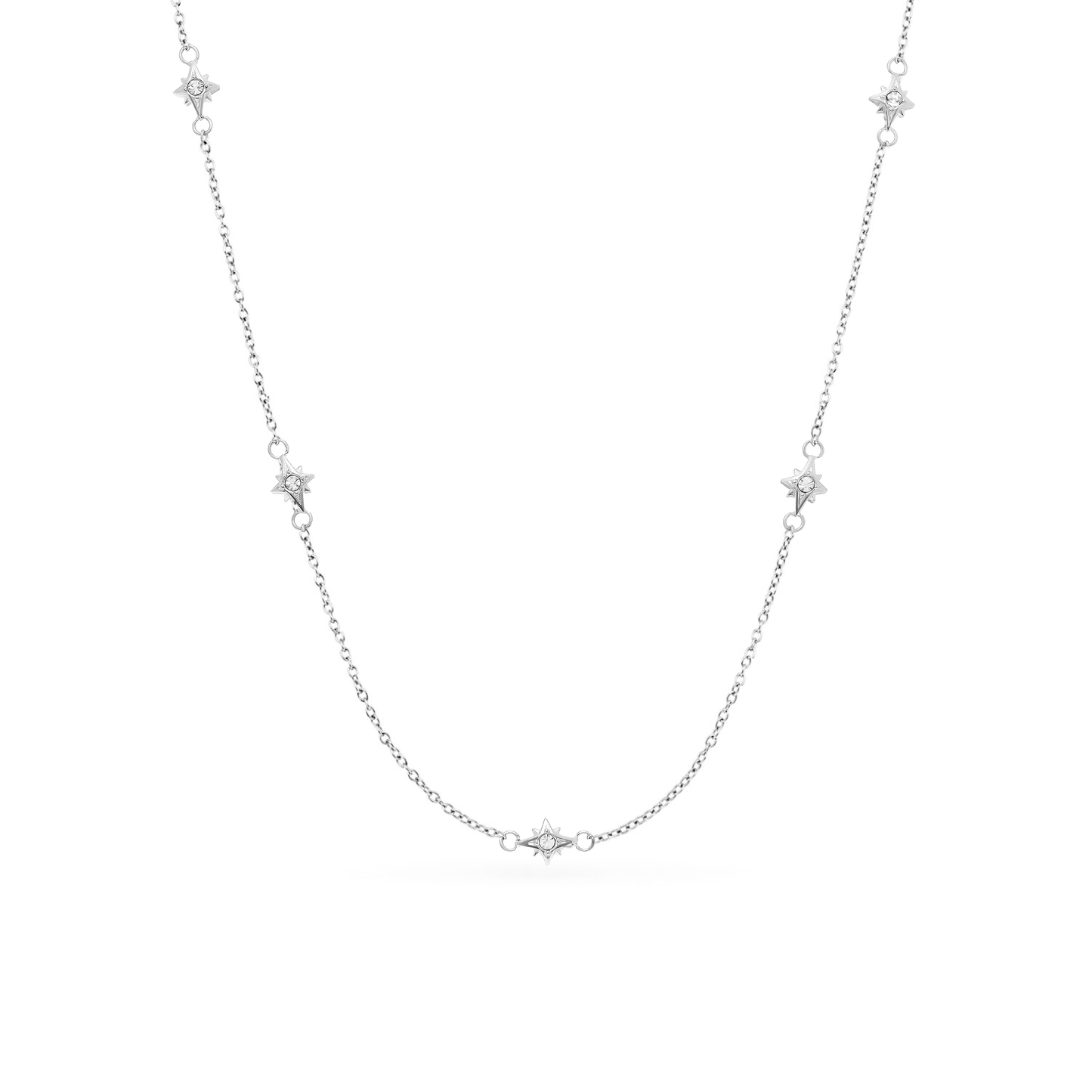 Padlock Necklace (Silver)