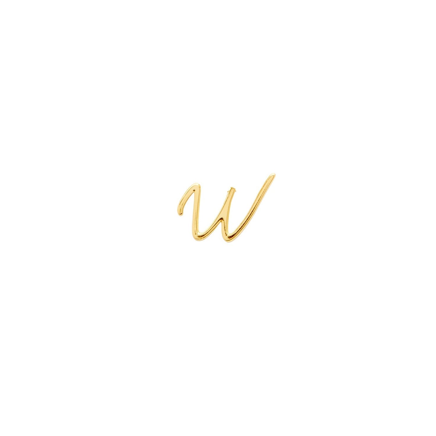 Made Mine Script Letter Bracelet (Gold) - TT