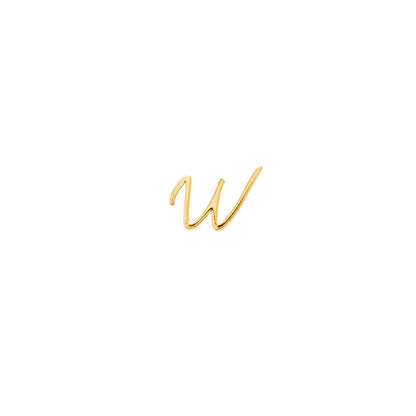 Made Mine Charms - Script Initial Charms (Gold)