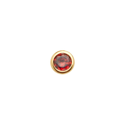 Mini Birthstone Necklace (Gold)
