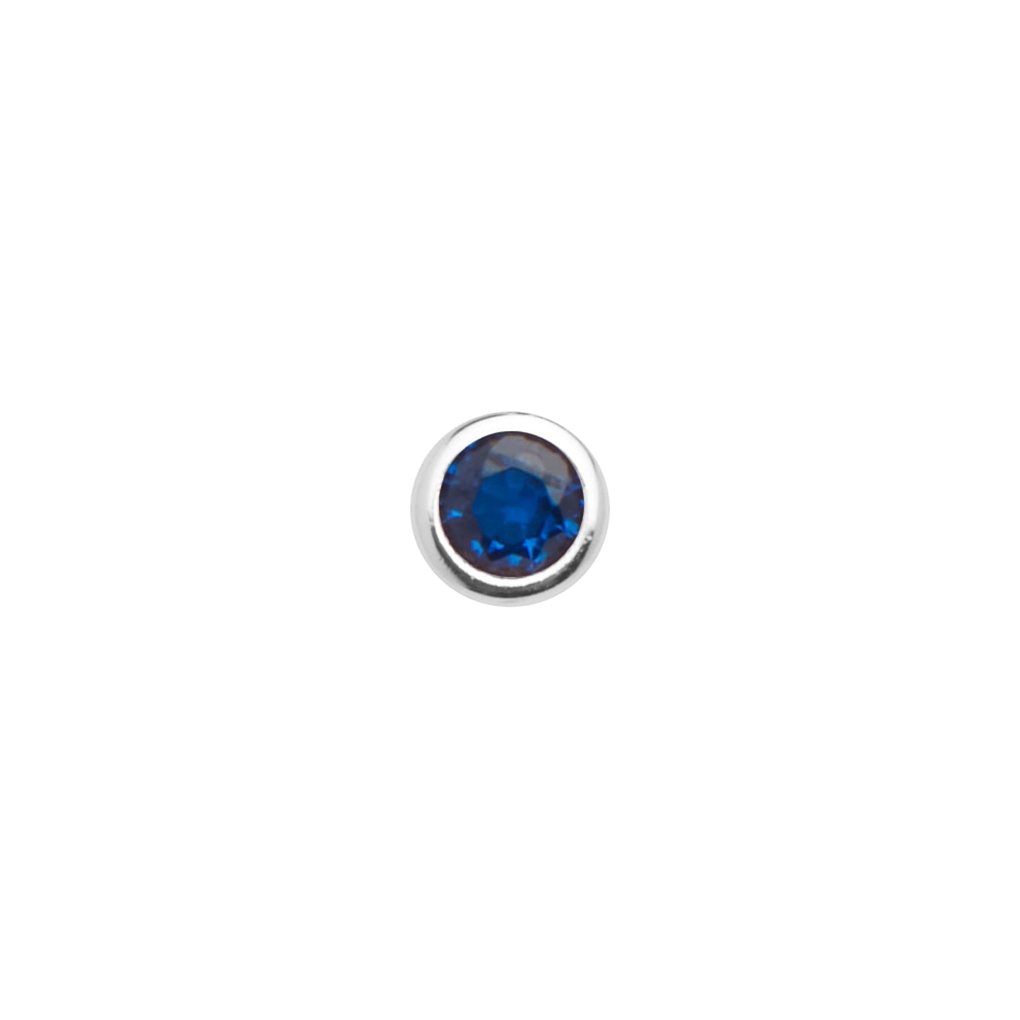 Mini Birthstone Necklace (Silver) (CS Replacement)