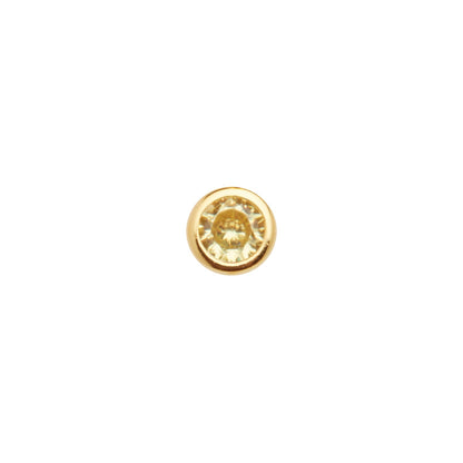 Mini Birthstone Necklace (Gold)