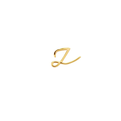 Made Mine Script Letter Bracelet (Gold) - NN