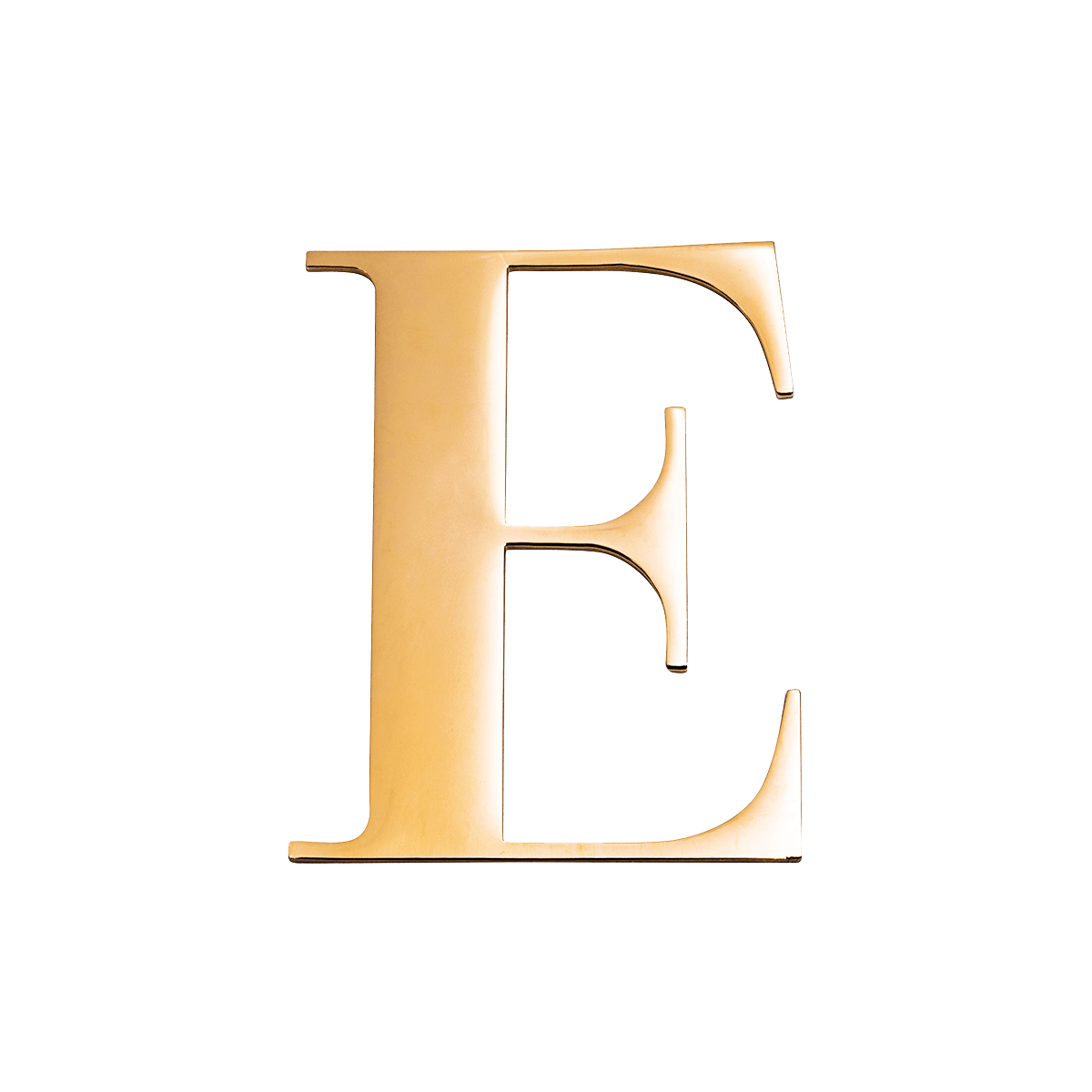 Gold Small Metal Letter
