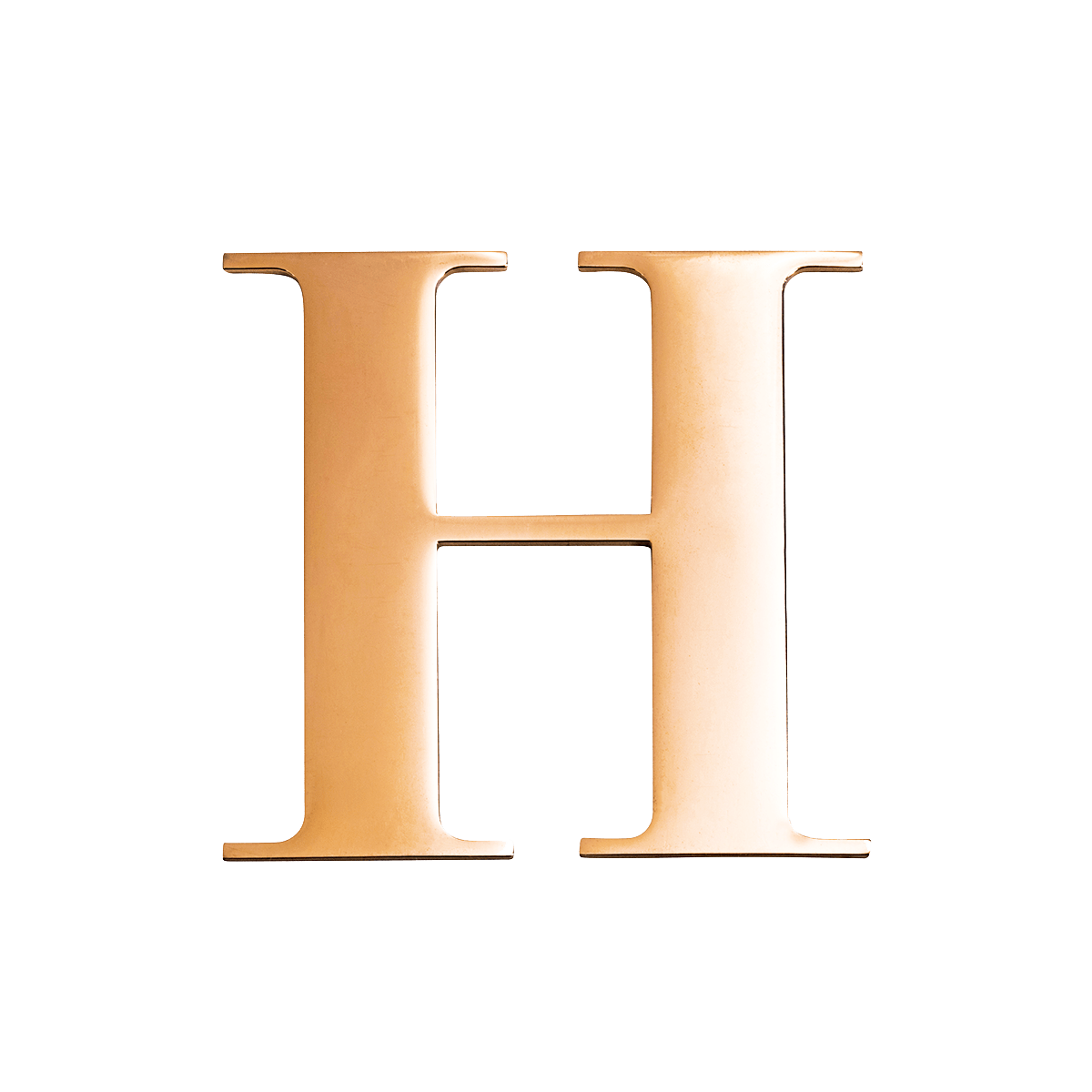 Gold Small Metal Letter