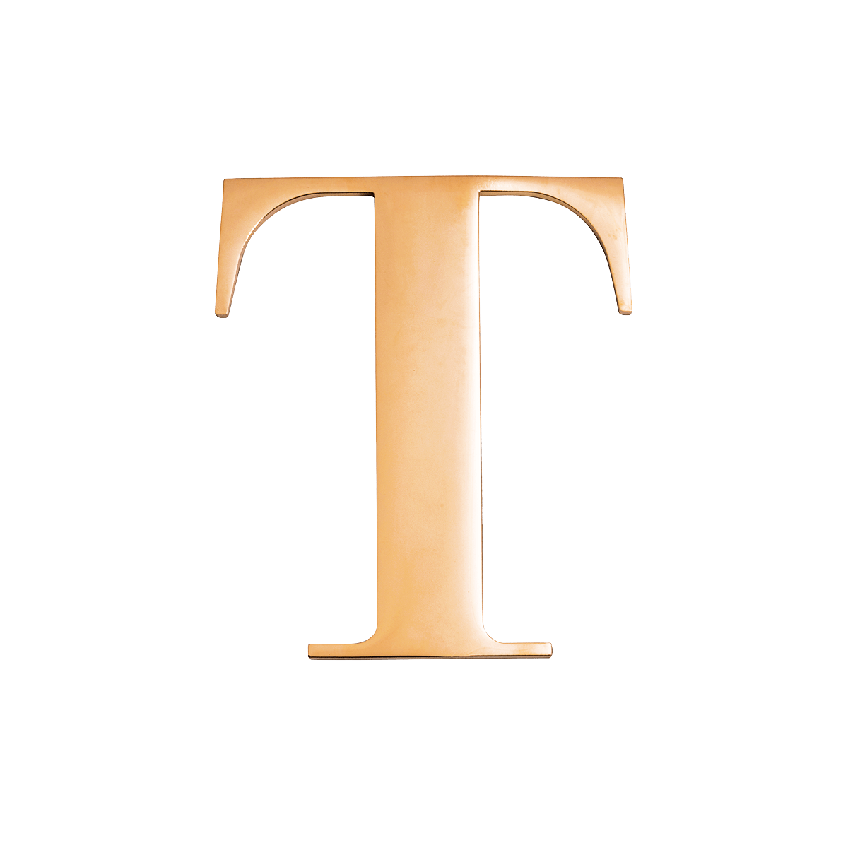 Gold Small Metal Letter