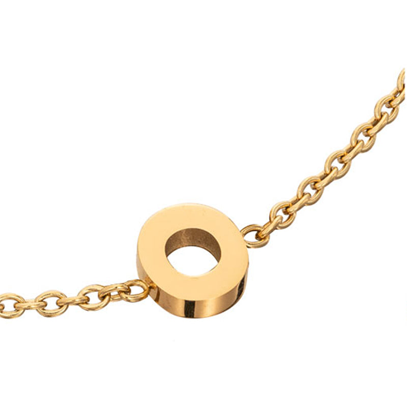 Made Mine Initial Anklet (Gold)