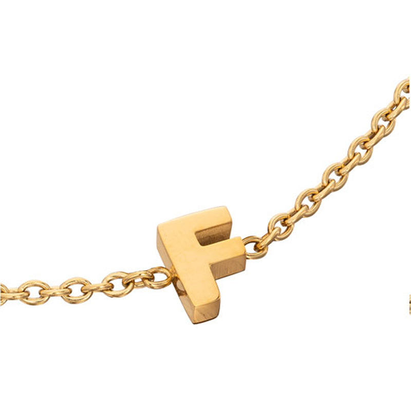 Made Mine Initial Anklet (Gold)