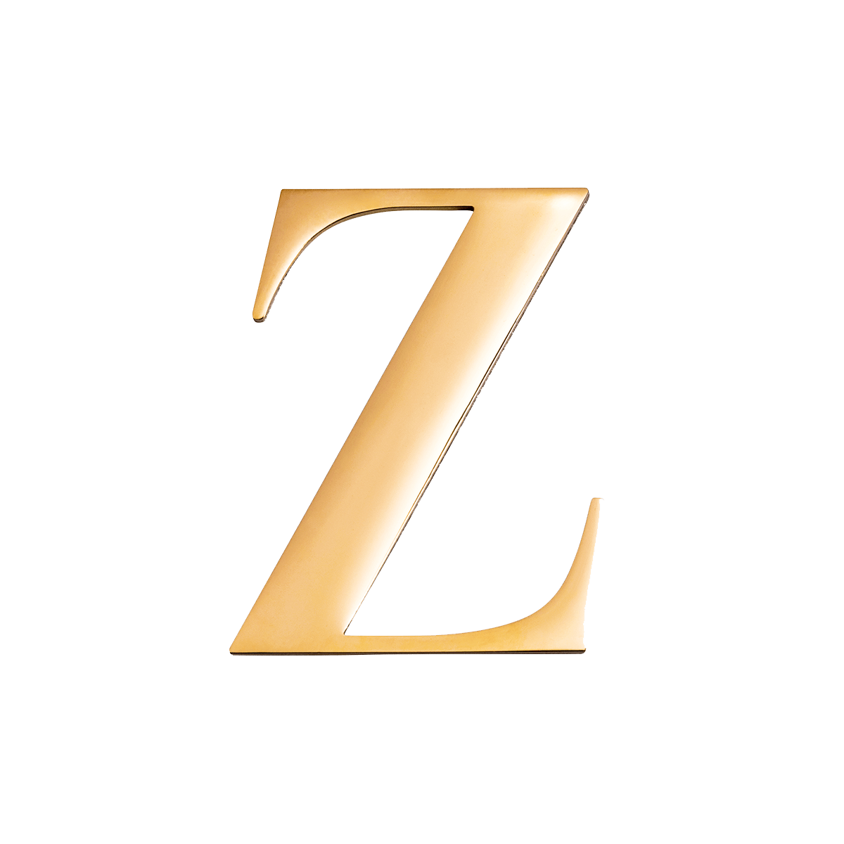 Jewellery Box Gold Small Metal Letter