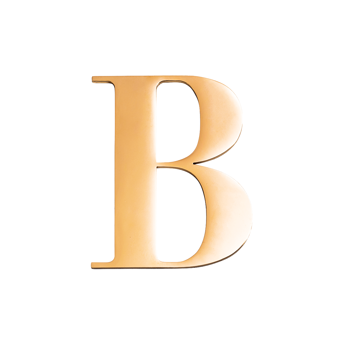 Large Metal Letters - Gold