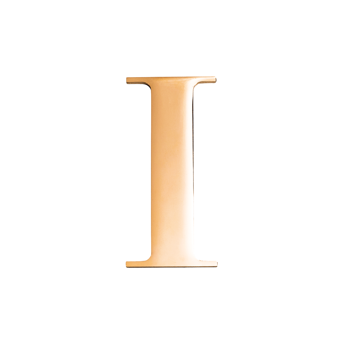 Metal Letter Pins (Gold)