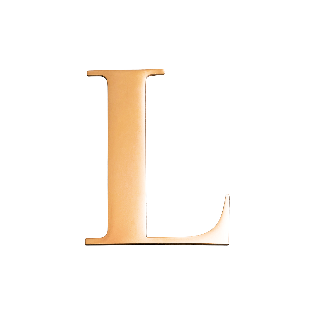 Metal Letter Pins (Gold)