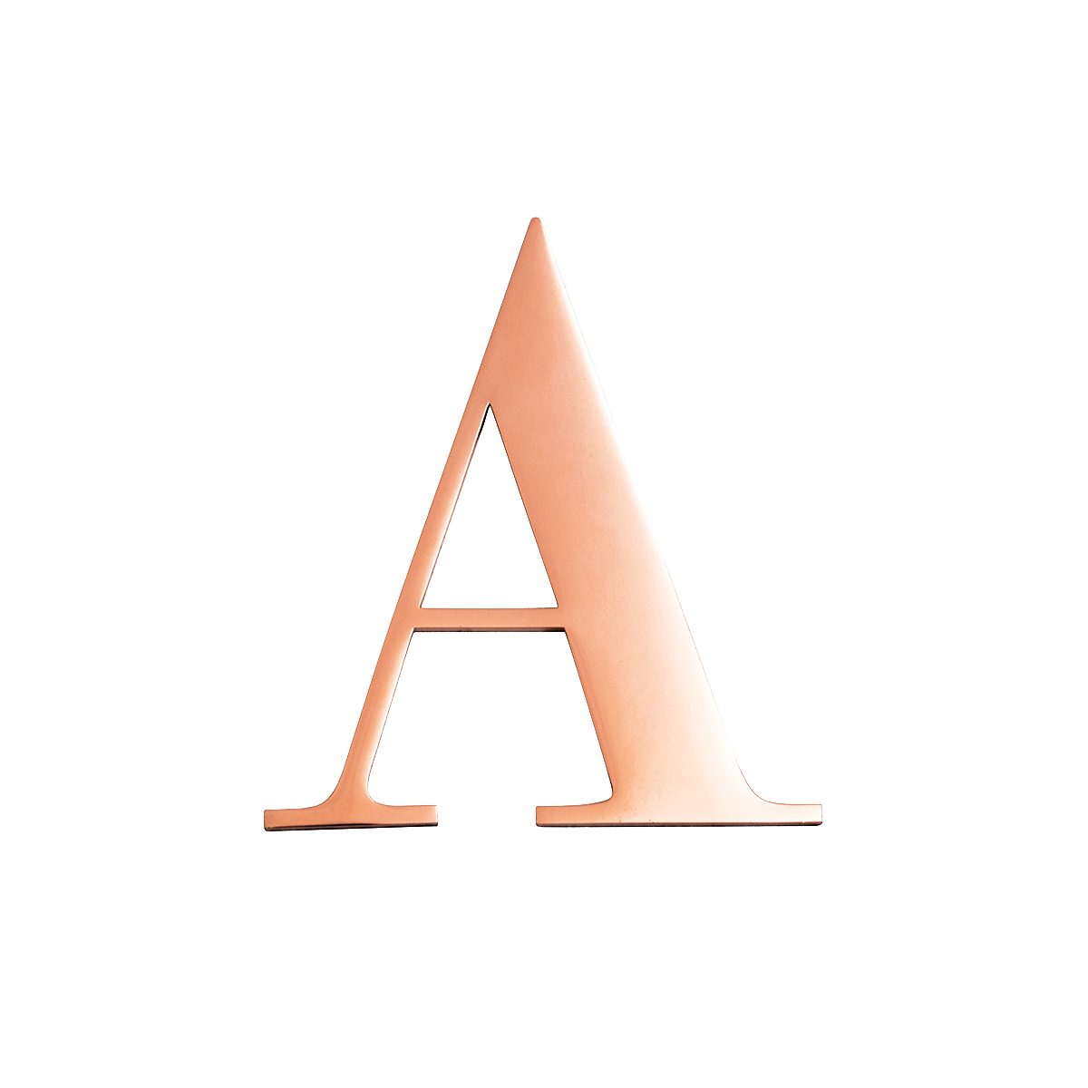 Letter Ring (Rose Gold)