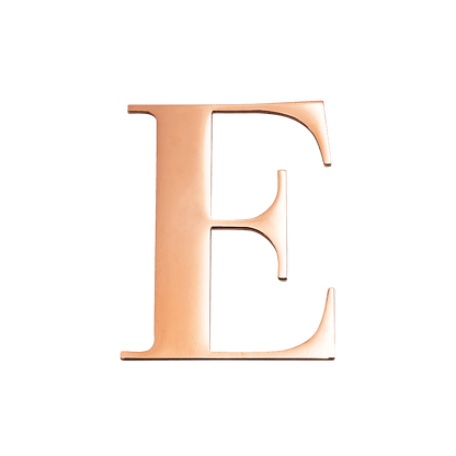 Letter Ring (Rose Gold)