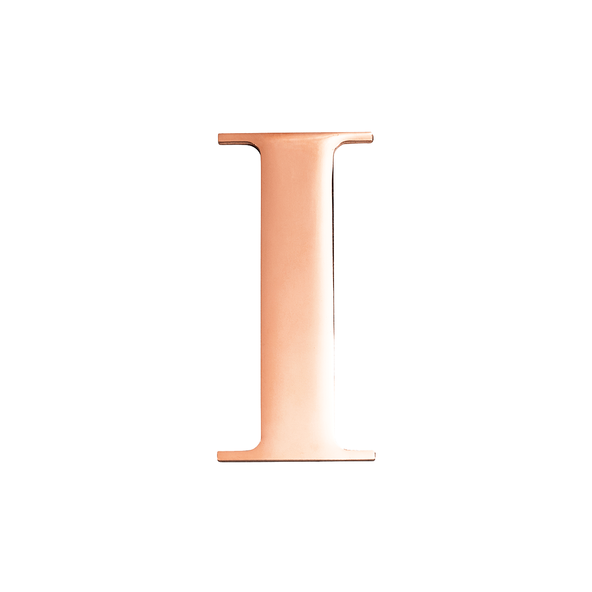 Letter Ring (Rose Gold)