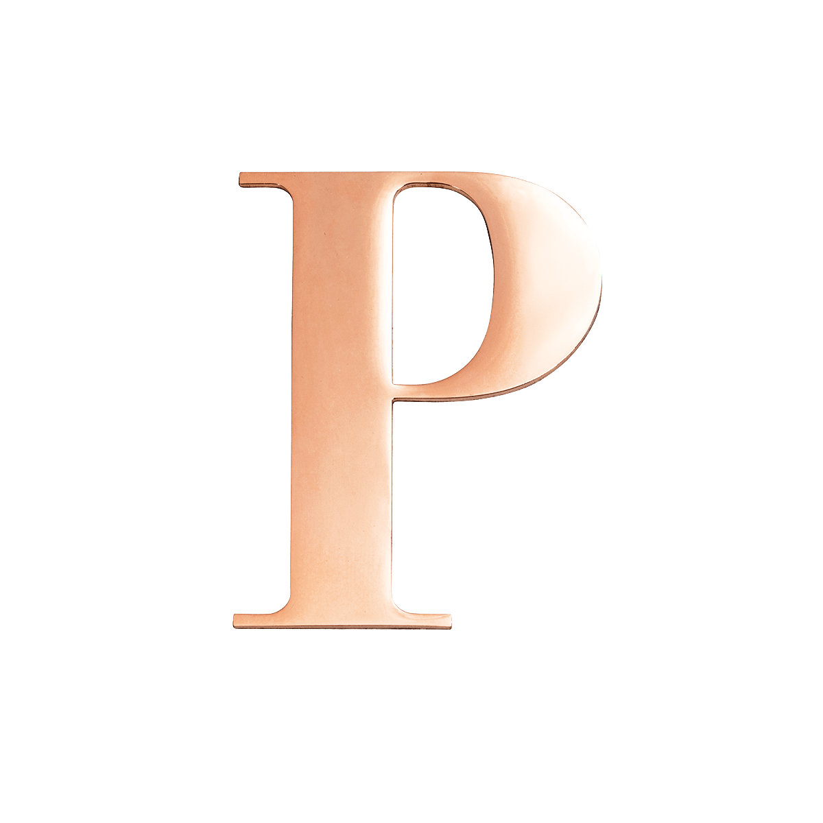 Letter Ring (Rose Gold)