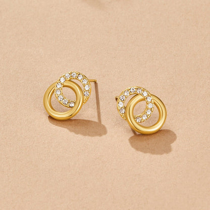 Aurea Entwined Hoop Earrings
